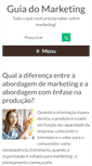 Mobile Screenshot of guiadomarketing.powerminas.com